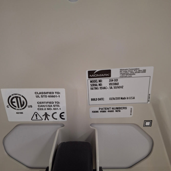 Midmark Ritter 204 Exam Table