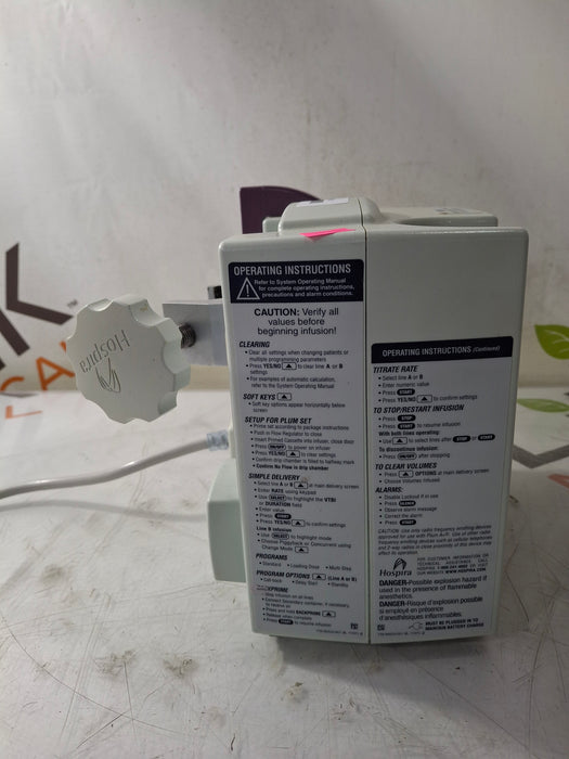 Hospira Plum A+ Infusion Pump