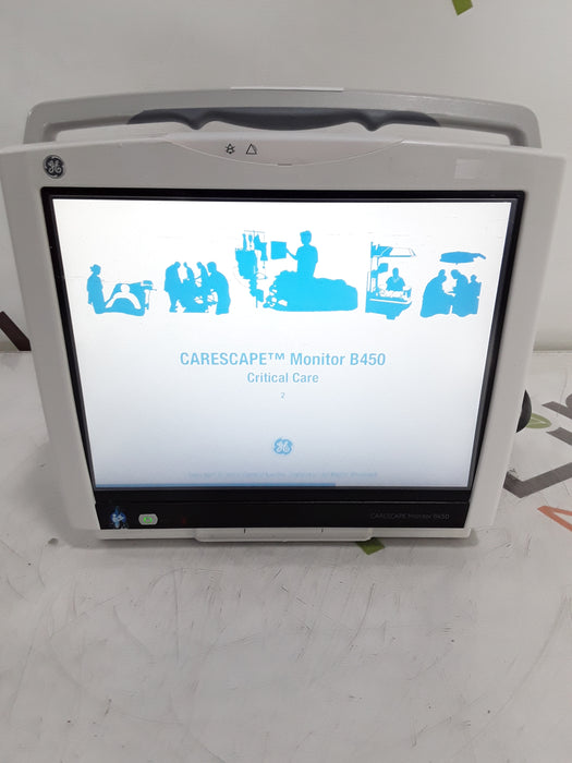 GE Healthcare Carescape B450 Critical Care Patient Monitor