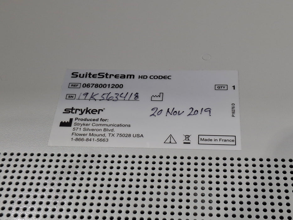 Stryker SuiteStream HD Codec