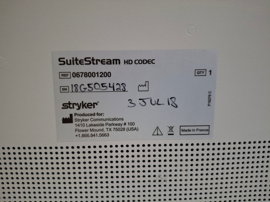 Stryker SuiteStream HD Codec