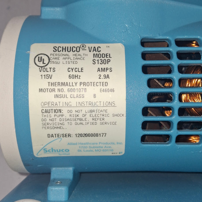 Schuco S130P Aspirator Suction Pump