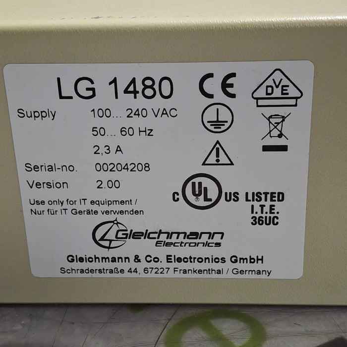 Gleichmann Electronics LG 1480 Battery Charger