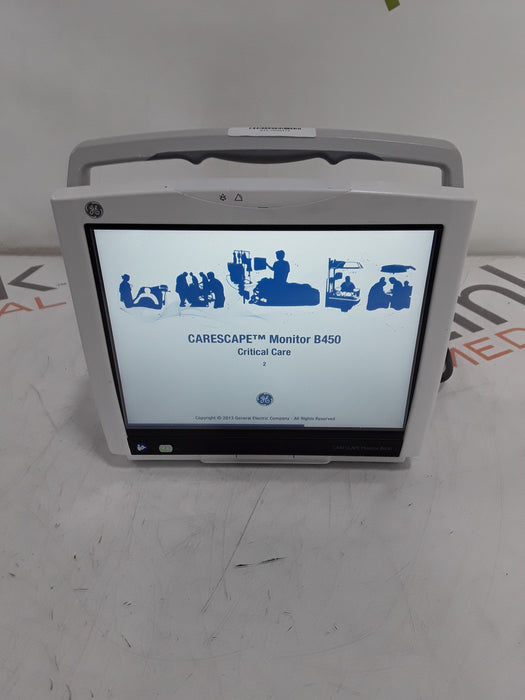 GE Healthcare Carescape B450 Critical Care Patient Monitor