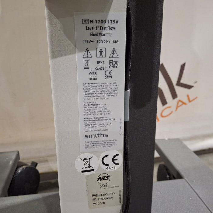 Level 1 Technologies Inc. H-1200 Fluid Warmer