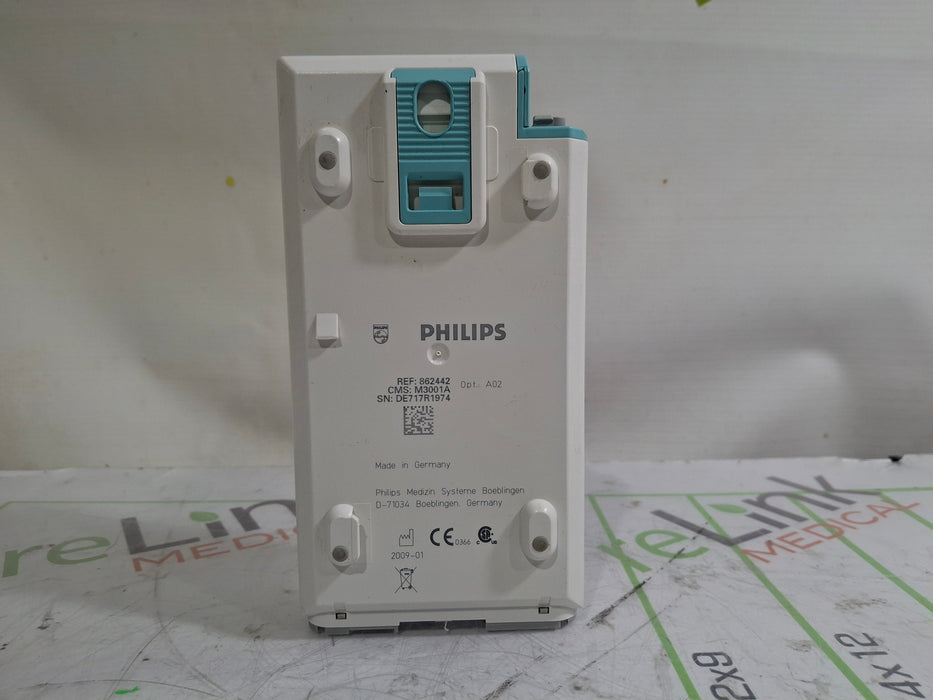 Philips M3001A-A02 OxiMax SpO2, NIBP, ECG MMS Module