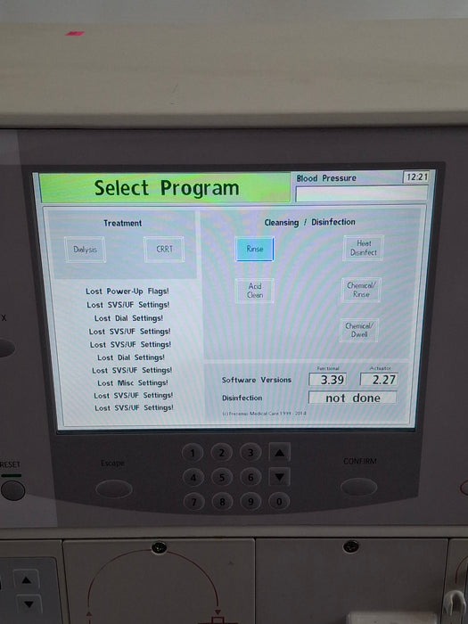 Fresenius 2008k Dialysis Unit