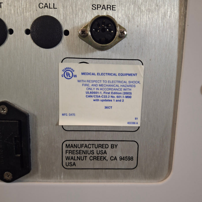 Fresenius 2008k Dialysis Unit