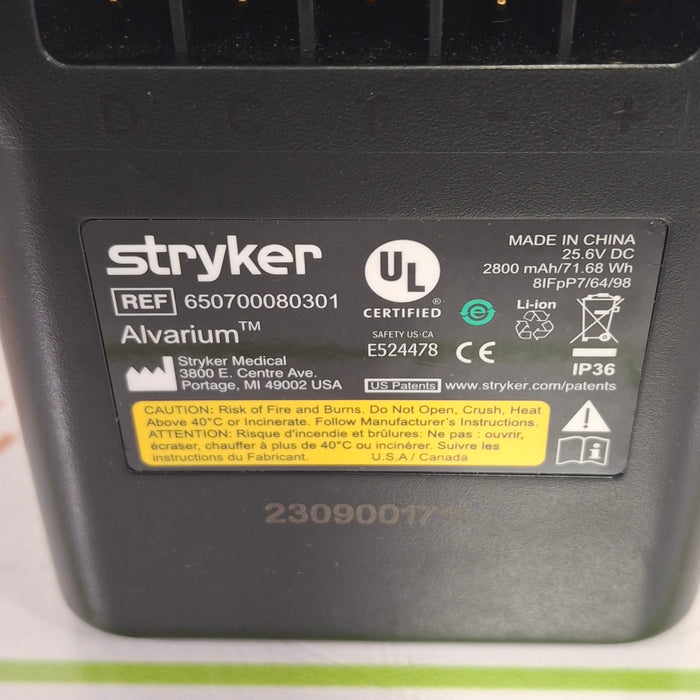 Stryker Alvarium Battery