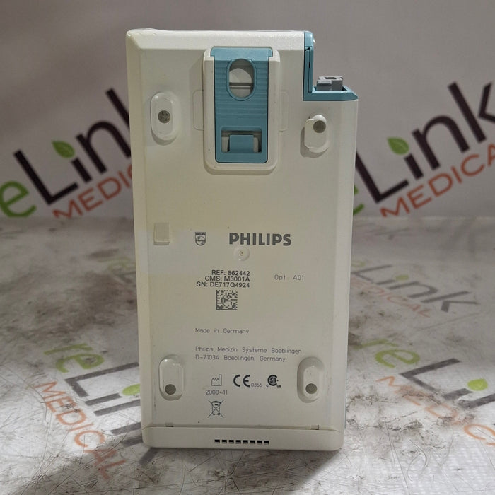 Philips M3001A-A01 Fast SpO2, NIBP, ECG MMS Module