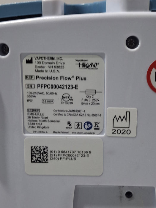Vapotherm Precision Flow Plus Meter Humidifier