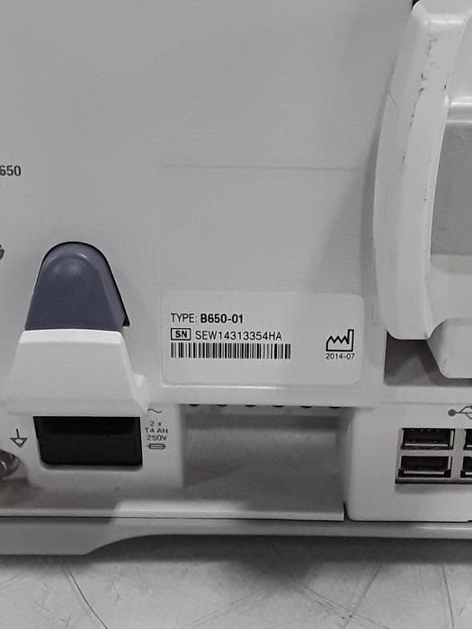GE Healthcare Carescape B650 Post Anesthesia Care Patient Monitor