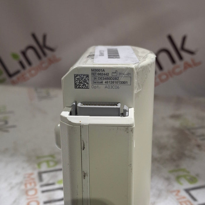 Philips M3001A-A03C06 Masimo SpO2, NIBP, ECG, Temp, IBP MMS Module