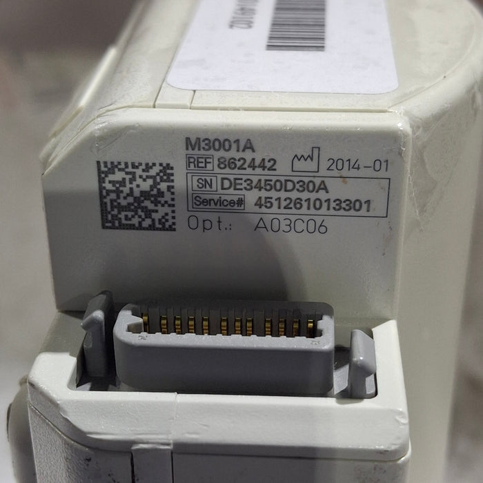 Philips M3001A-A03C06 Masimo SpO2, NIBP, ECG, Temp, IBP MMS Module