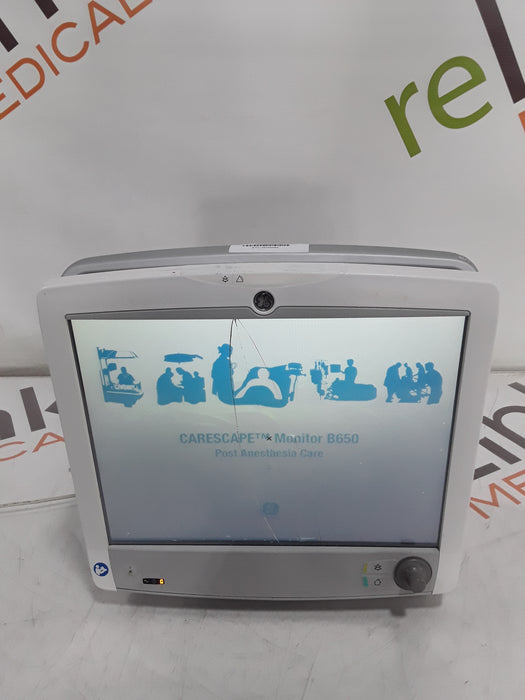 GE Healthcare Carescape B650 Post Anesthesia Care Patient Monitor