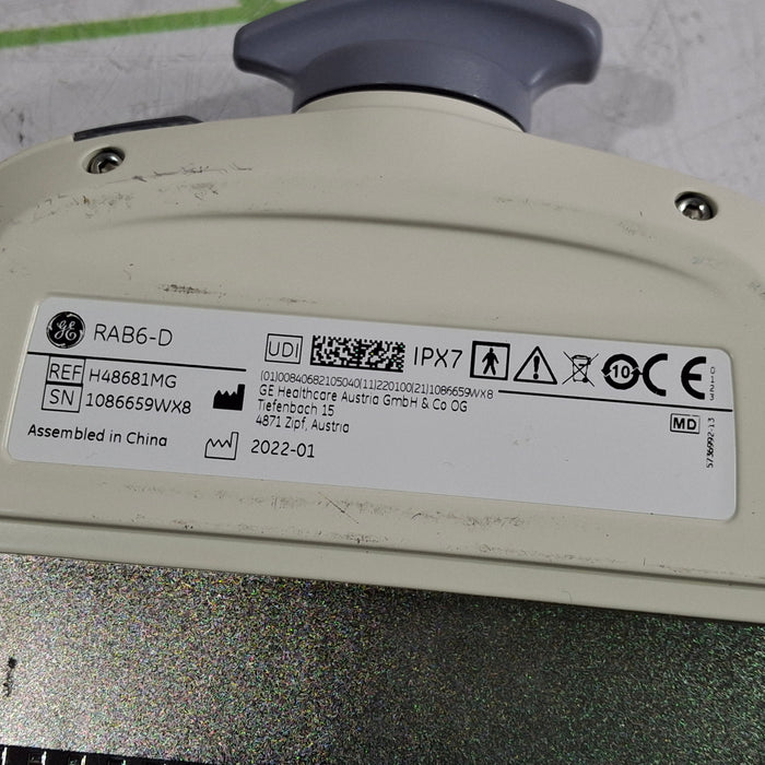 GE Healthcare RAB6-D Convex Transducer