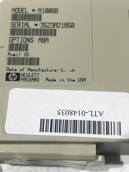 Philips M1006B Single Parameter IBP Module