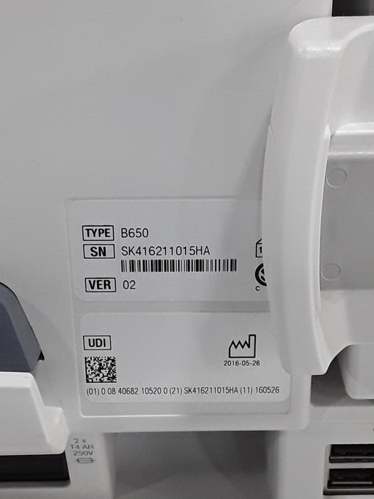 GE Healthcare Carescape B650 Post Anesthesia Care Patient Monitor