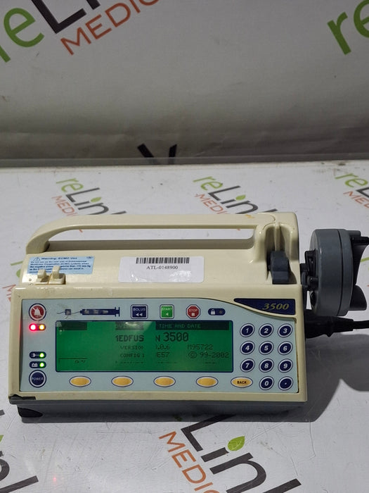 Smiths Medical Medfusion 3500 Version 3 Syringe Infusion Pump