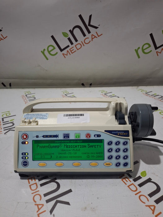 Smiths Medical Medfusion 3500 Version 5 Syringe Infusion Pump