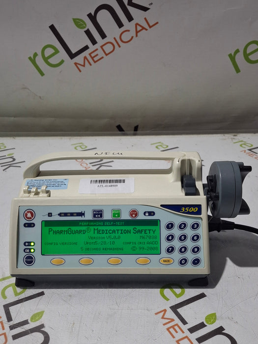 Smiths Medical Medfusion 3500 Version 5 Syringe Infusion Pump