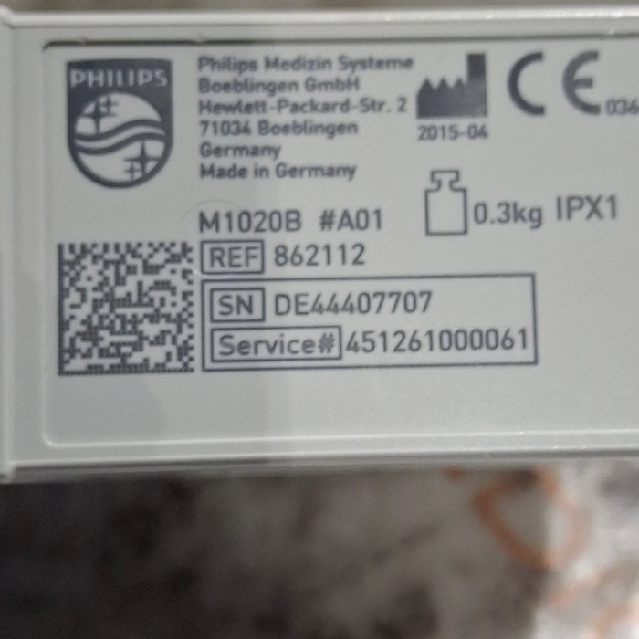 Philips M1020B IntelliVue SpO2 Single Parameter Module