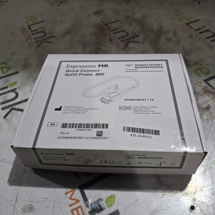 Philips 989803161991 Reusable SPO2 Sensor - Invivo