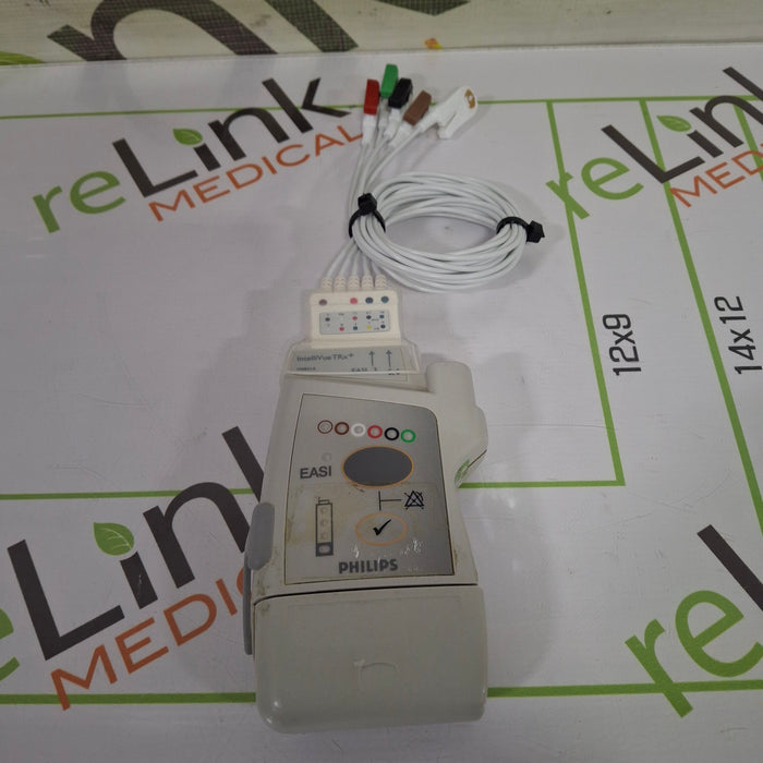 Philips Intellivue TRx+ M4841A S02 Telemetry Transmitter w/SpO2