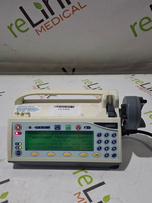 Smiths Medical Medfusion 3500 Version 5 Syringe Infusion Pump