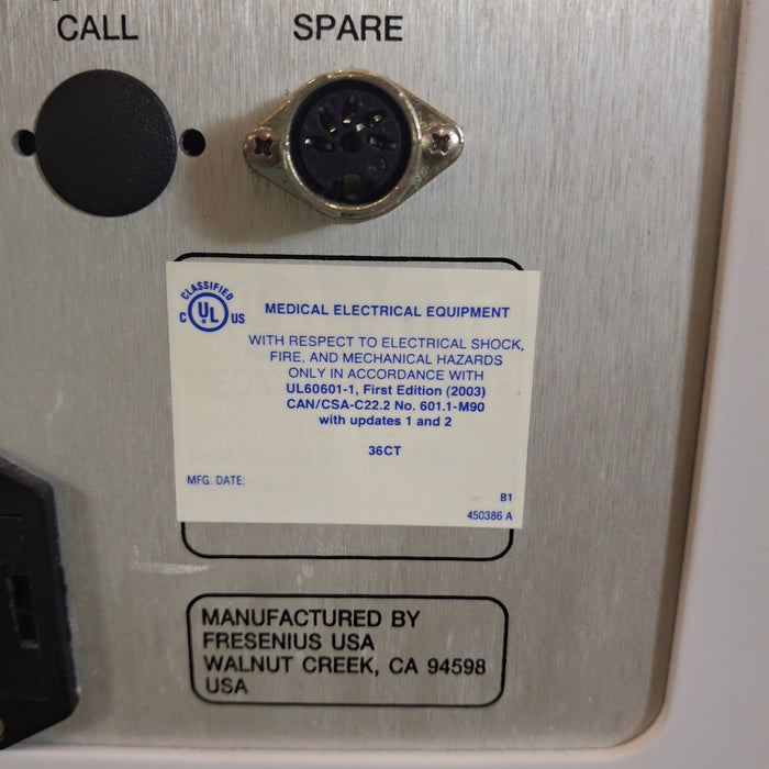 Fresenius 2008k Dialysis Unit