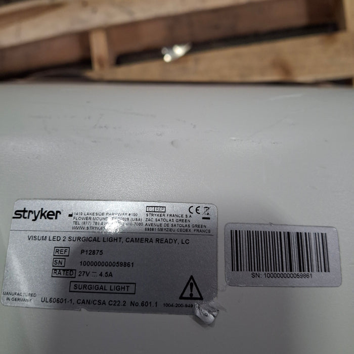 Stryker Visum II LED Surgical Light