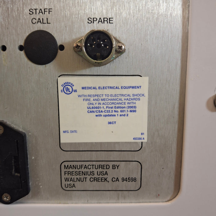 Fresenius 2008K2 Dialysis Machine