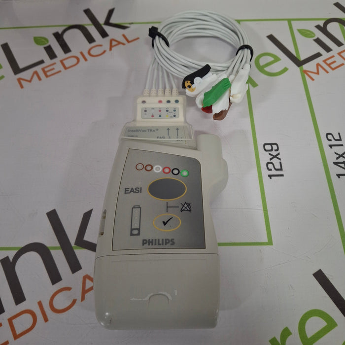 Philips Intellivue TRx+ M4841A S02 Telemetry Transmitter w/SpO2