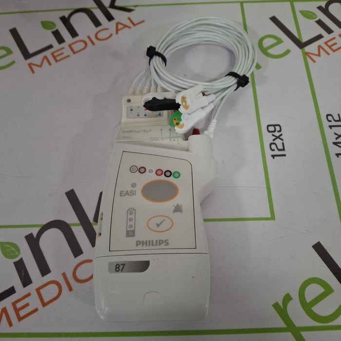 Philips Intellivue TRx+ M4841A S02 Telemetry Transmitter w/SpO2
