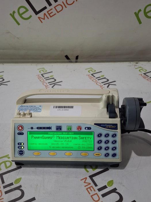 Smiths Medical Smiths Medical Medfusion 3500 Version 5 Syringe Infusion Pump Infusion Pump reLink Online