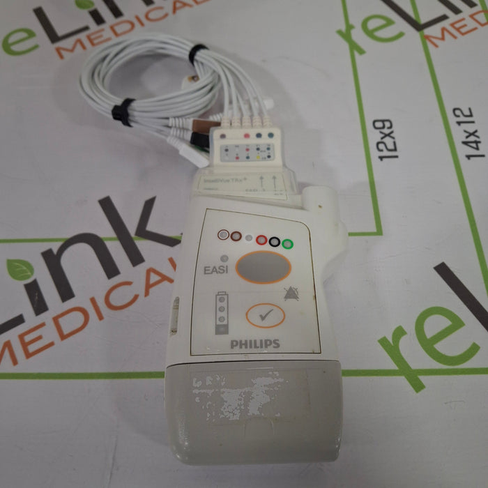 Philips Intellivue TRx+ M4841A S02 Telemetry Transmitter w/SpO2