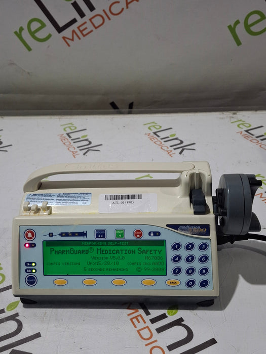 Smiths Medical Medfusion 3500 Version 5 Syringe Infusion Pump