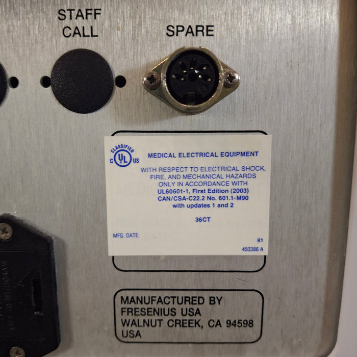 Fresenius 2008k Dialysis Unit