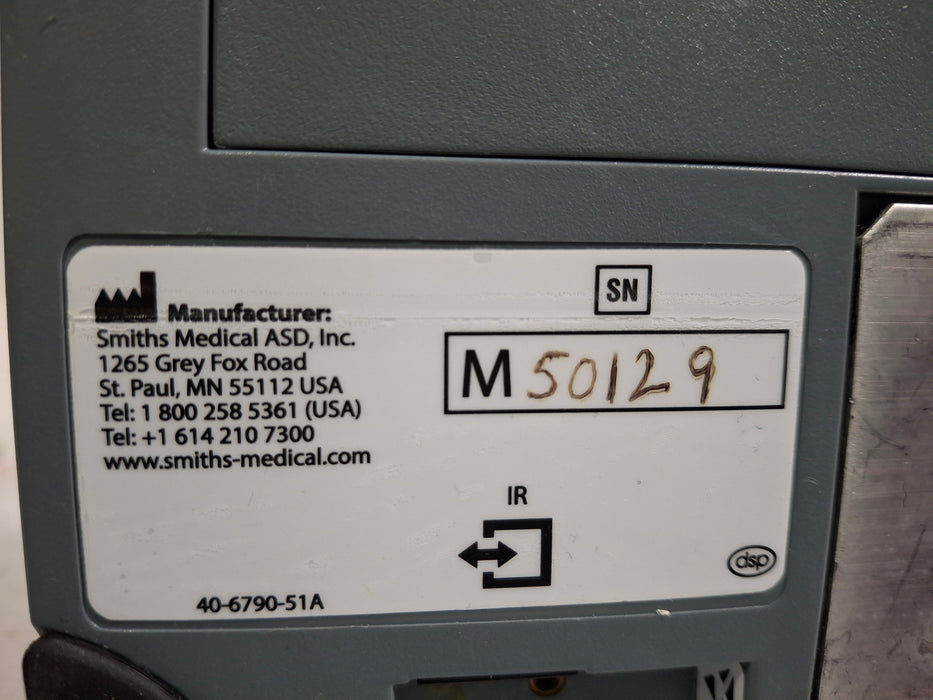 Smiths Medical Medfusion 3500 Version 4 Syringe Infusion Pump