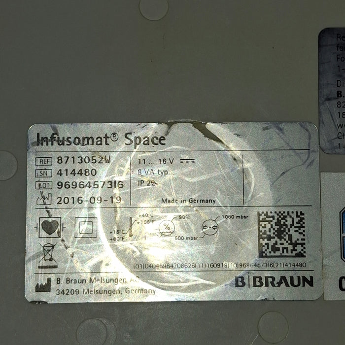 B. Braun Infusomat Space Infusion Pump