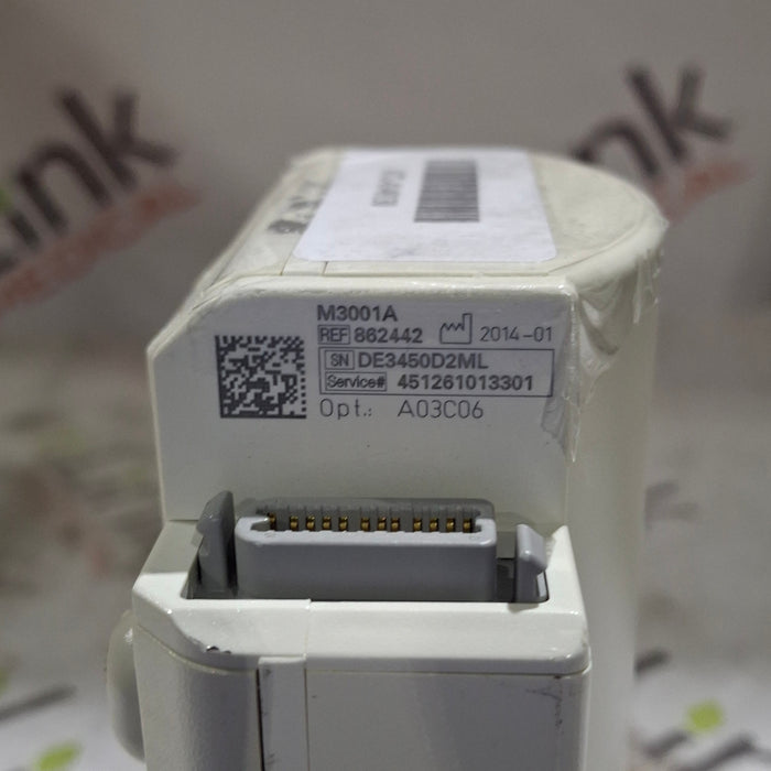Philips M3001A-A03C06 Masimo SpO2, NIBP, ECG, Temp, IBP MMS Module