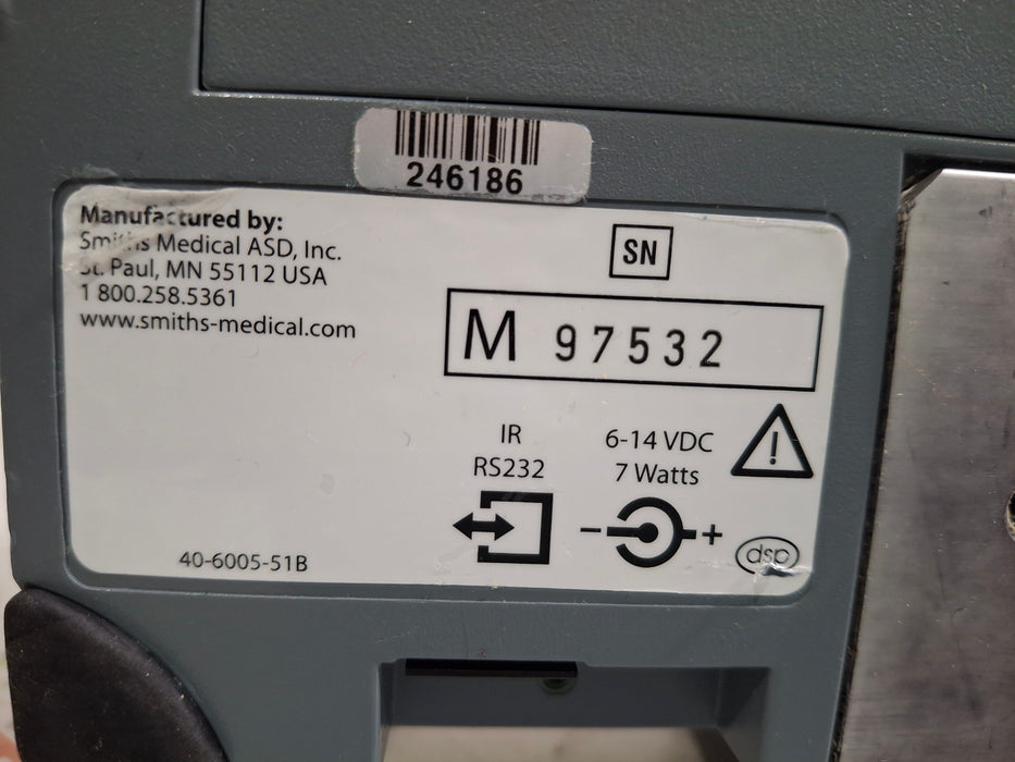 Smiths Medical Medfusion 3500 Version 4 Syringe Infusion Pump
