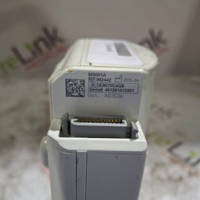 Philips M3001A-A03C06 Masimo SpO2, NIBP, ECG, Temp, IBP MMS Module