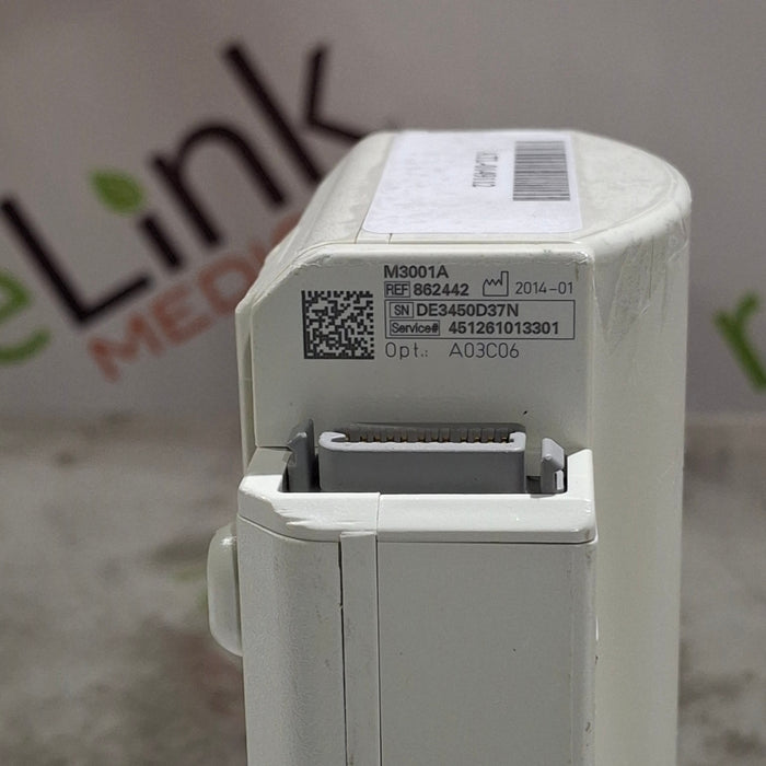 Philips M3001A-A03C06 Masimo SpO2, NIBP, ECG, Temp, IBP MMS Module