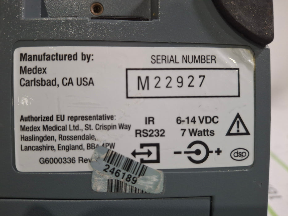 Smiths Medical Medfusion 3500 Version 4 Syringe Infusion Pump