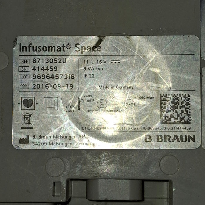 B. Braun Infusomat Space Infusion Pump