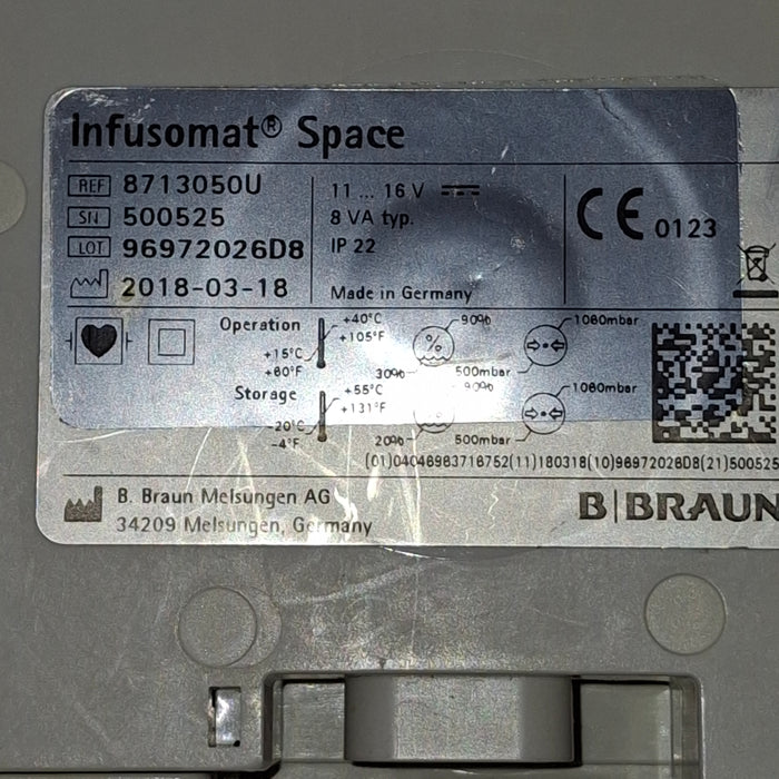 B. Braun Infusomat Space Infusion Pump