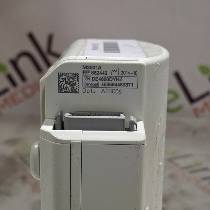 Philips M3001A-A03C06 Masimo SpO2, NIBP, ECG, Temp, IBP MMS Module