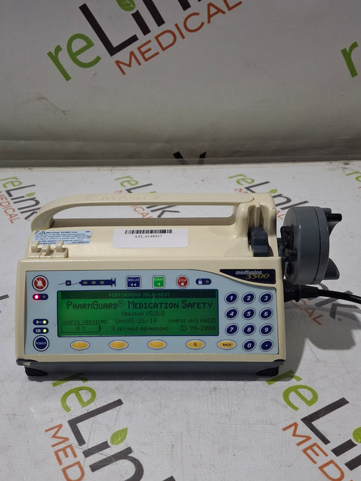 Smiths Medical Medfusion 3500 Version 5 Syringe Infusion Pump
