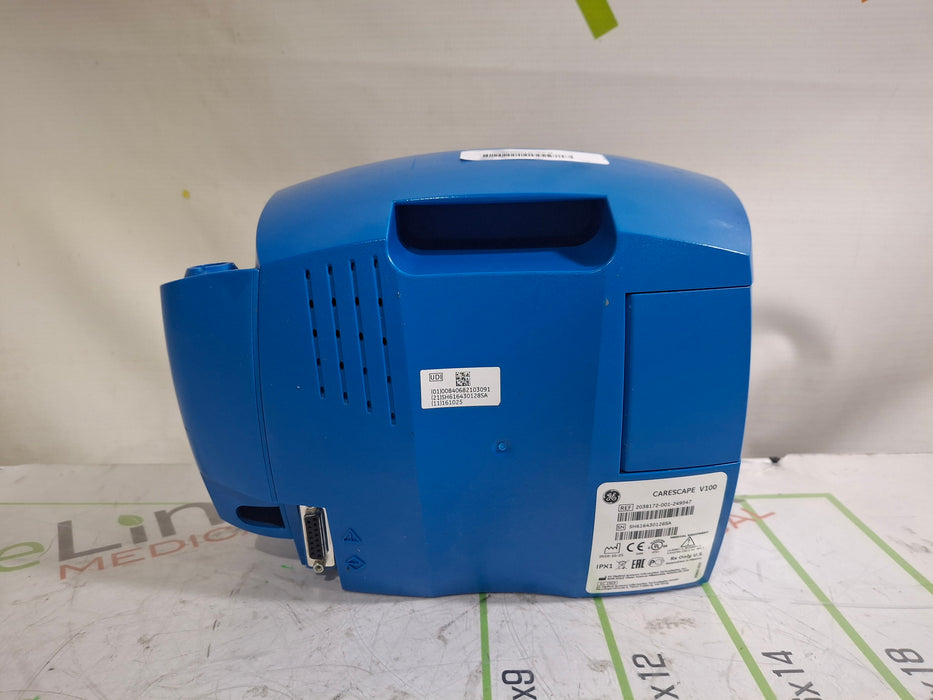 GE Healthcare Dinamap V100 - NIBP, SpO2, Temp Vital Signs Monitor